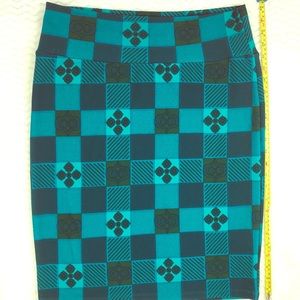 Lularoe Cassie Pencil Skirt XL